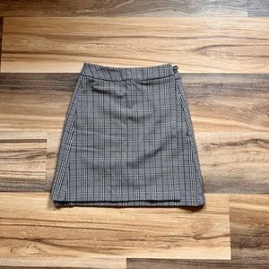 Size 4 A New Day Target brand high waist plaid business casual mini skirt